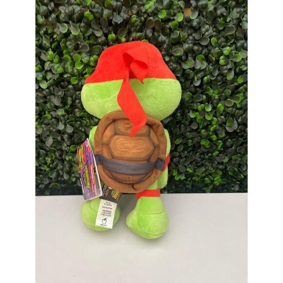 NWT Teenage Mutant Ninja Turtles Mutant Mayhem, Plush Raphael, - Picture 4 of 8